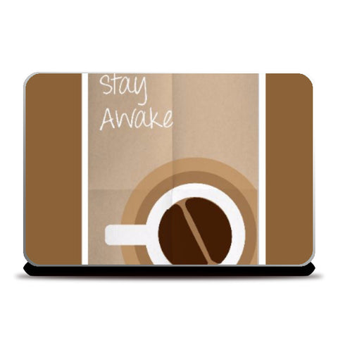 Laptop Skins, Coffee Love Stay Awake Laptop Skin