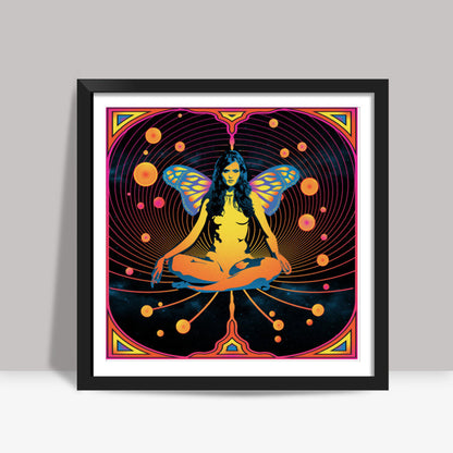 The Butterfly Effect Square Art Prints