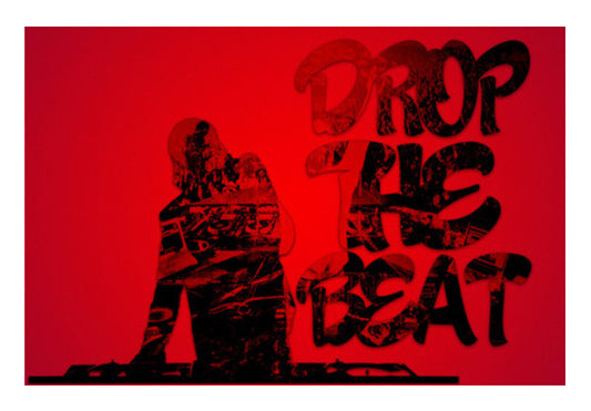 Drop The Beat Wall Art