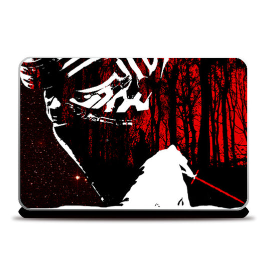 Laptop Skins, KYLO REN MINIMAL ARTWORK laptop skin from STAR WARS :THE FORCE AWAKENS  Laptop Skins