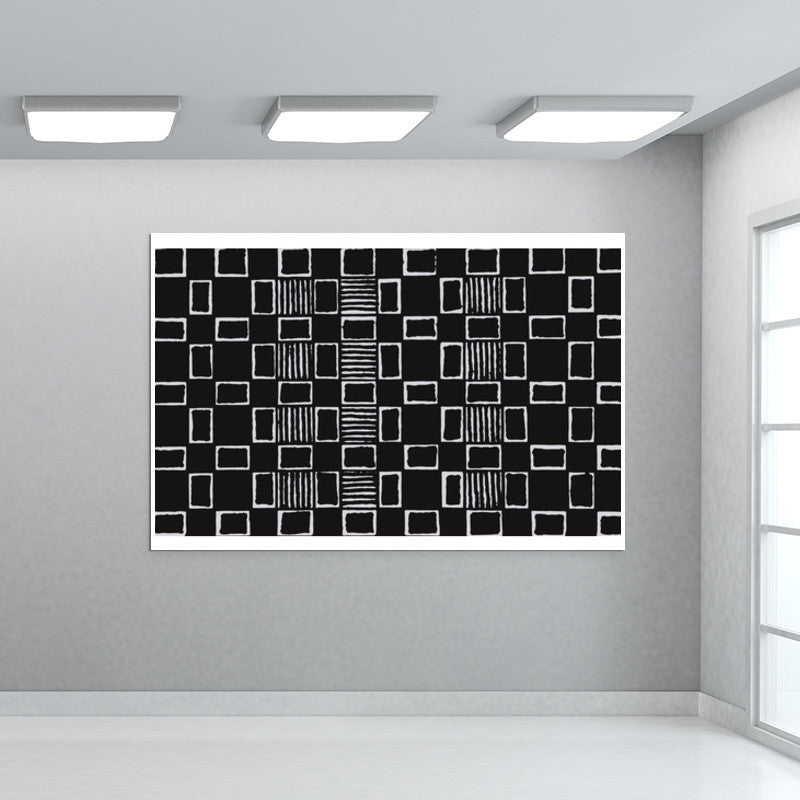 B&W Line Mix Wall Art