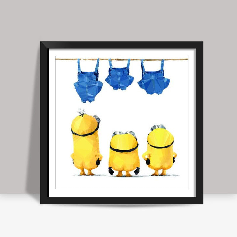 minions low poly artwork | vinayak chincholkar