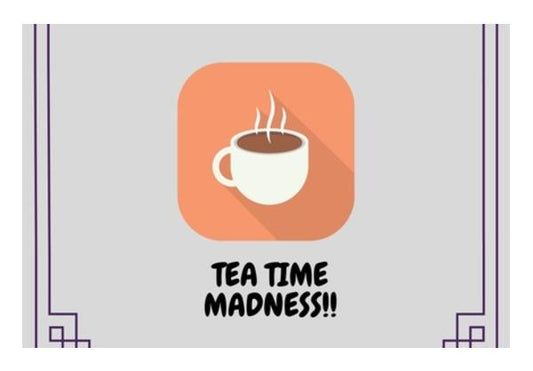 PosterGully Specials, Tea Time Madness Wall Art