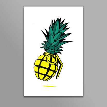 pineapple bomb Wall Art