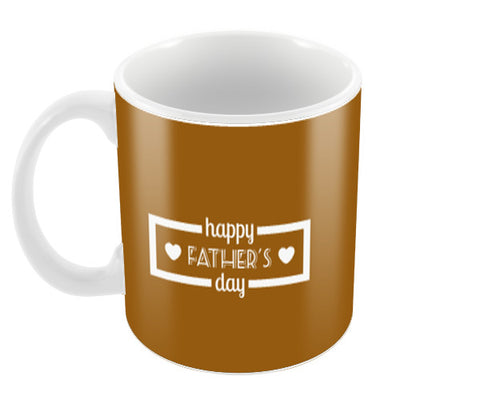 Happy Fathers Day Minimal Art | #Fathers Day Special  Coffee Mugs