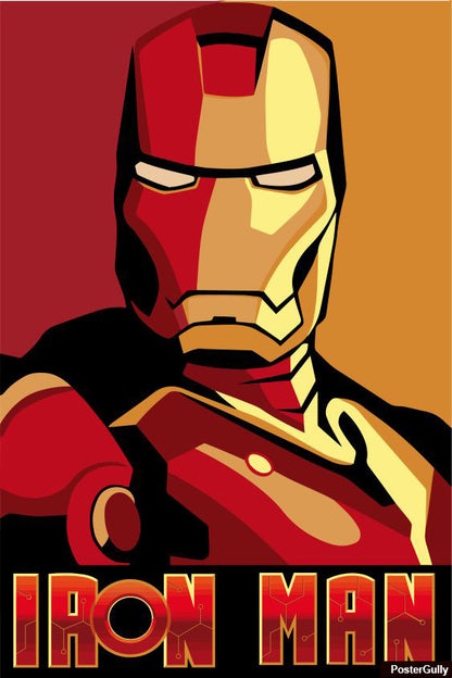 Brand New Designs, Ironman Illustration Artwork