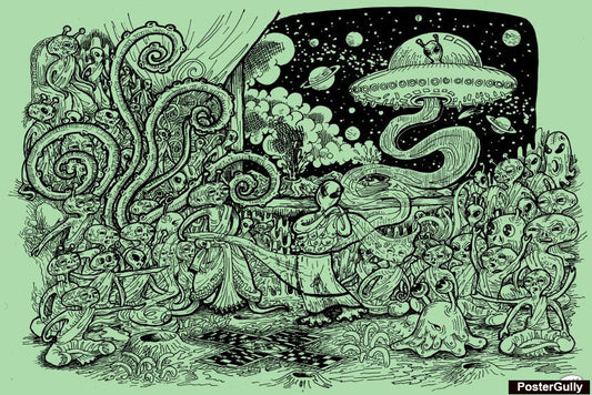 Brand New Designs, Alien Mahabharata Artwork