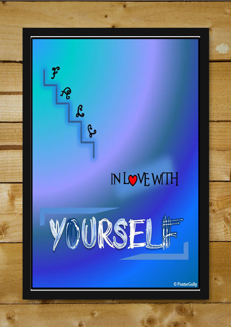 Wall Art, Love Yourself Artwork