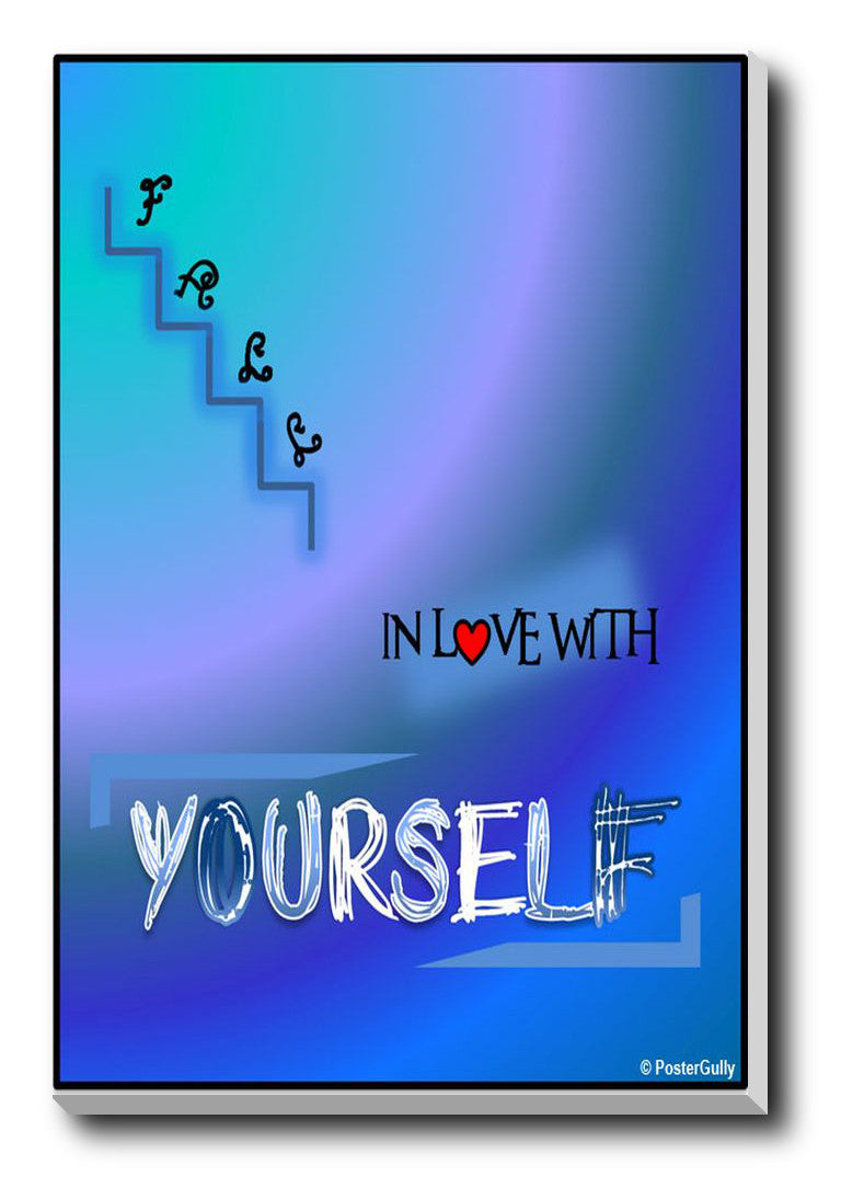 Wall Art, Love Yourself Artwork