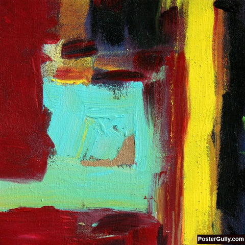 Square Art Prints, Abstract Painting #1 Artwork
