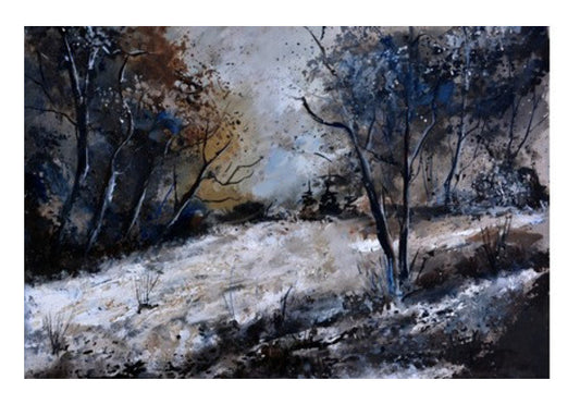 Wall Art, winter in the wood 4551 Wall Art