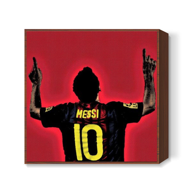 LIONEL MESSI Square Art Prints