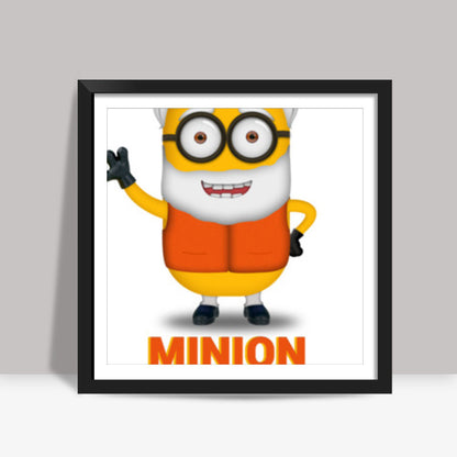 Minion Modi (made with beer) Square Art Prints