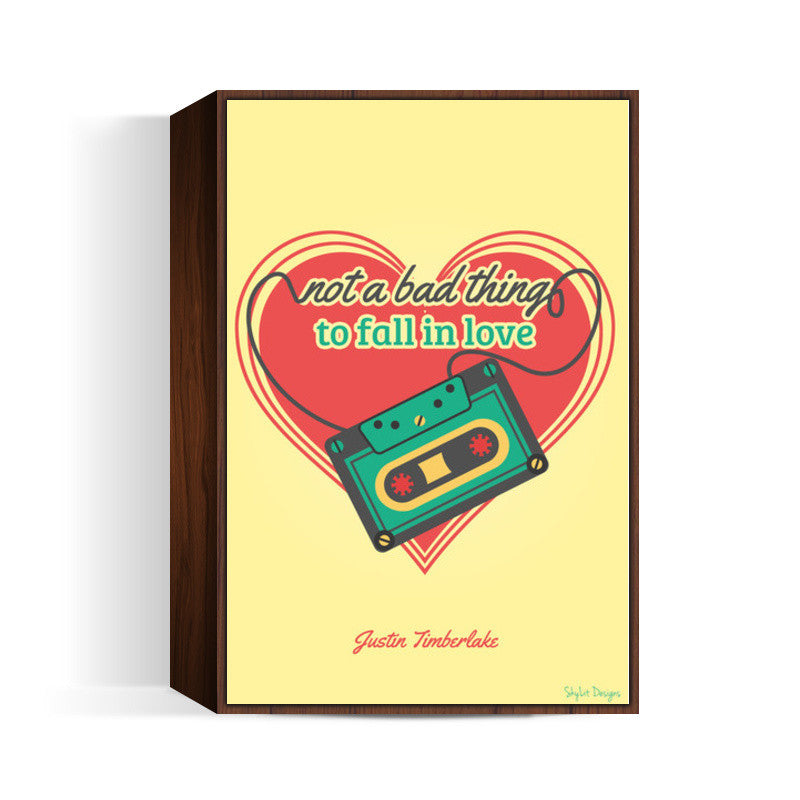 Not a bad thing - Justin Timberlake Wall Art