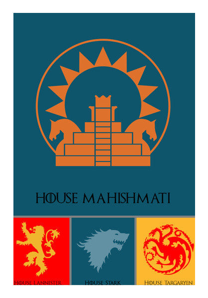 House Mahishmati Art PosterGully Specials