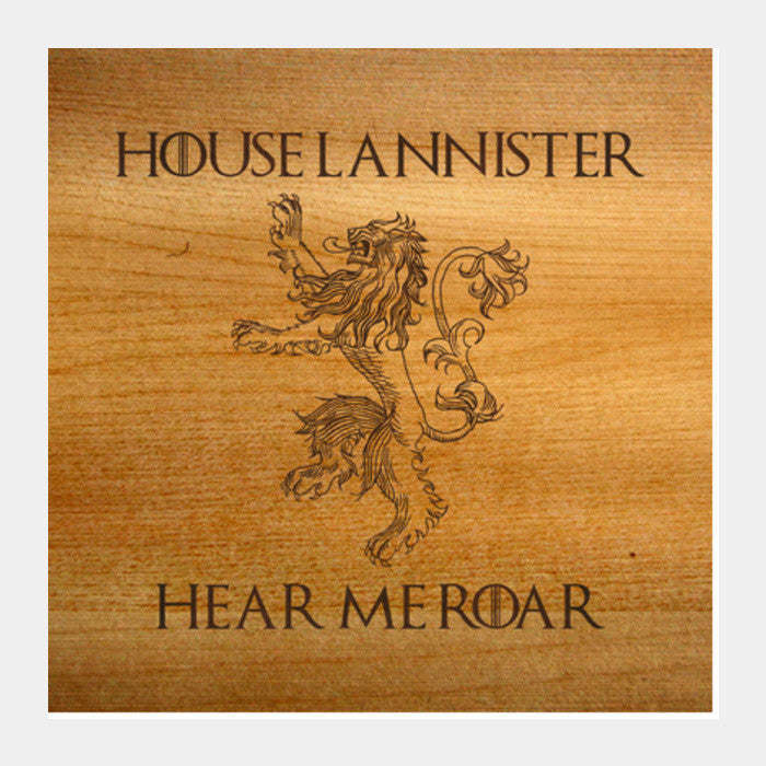 Game of Thrones | House Lannister Square Art Prints