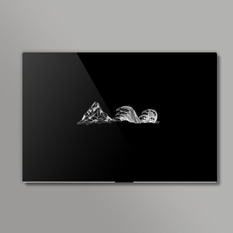 Ice-waves Wall Art