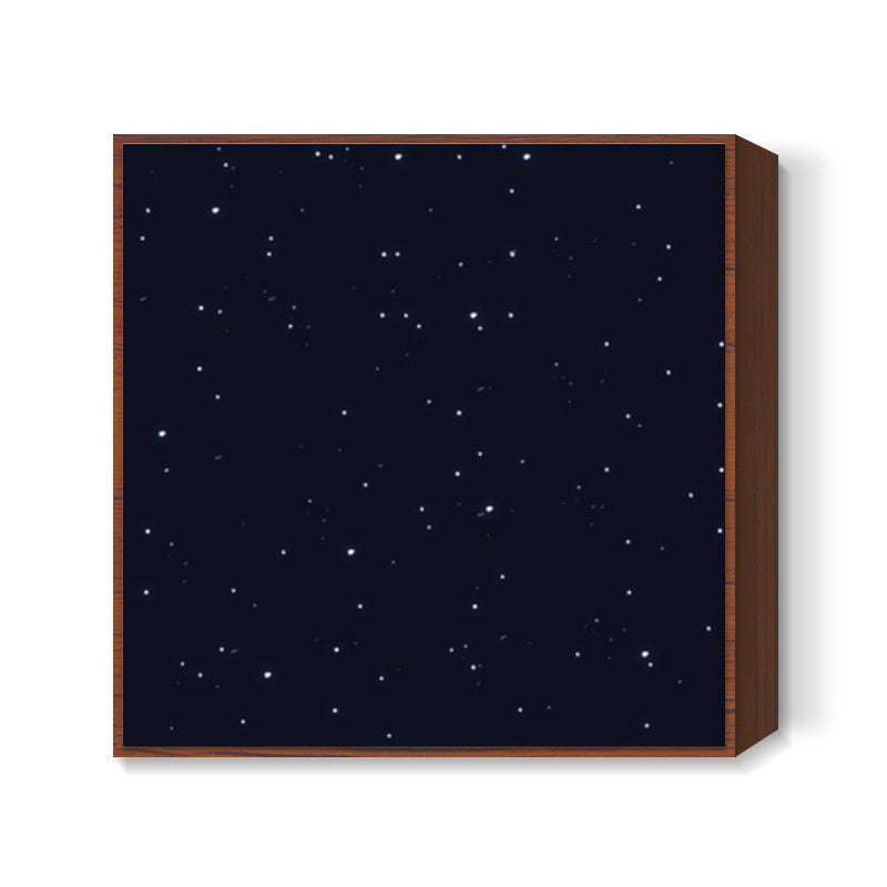 Night stars | Galaxy | Pattern Square Art Prints