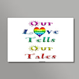 Rainbow Love Tales Wall Art