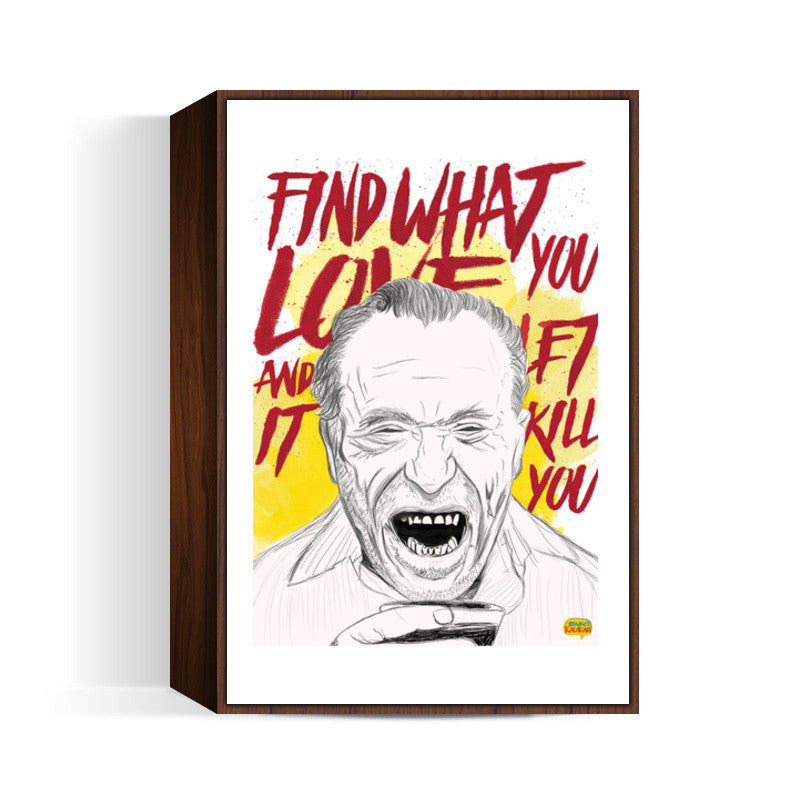 Charles Bukowski Wall Art