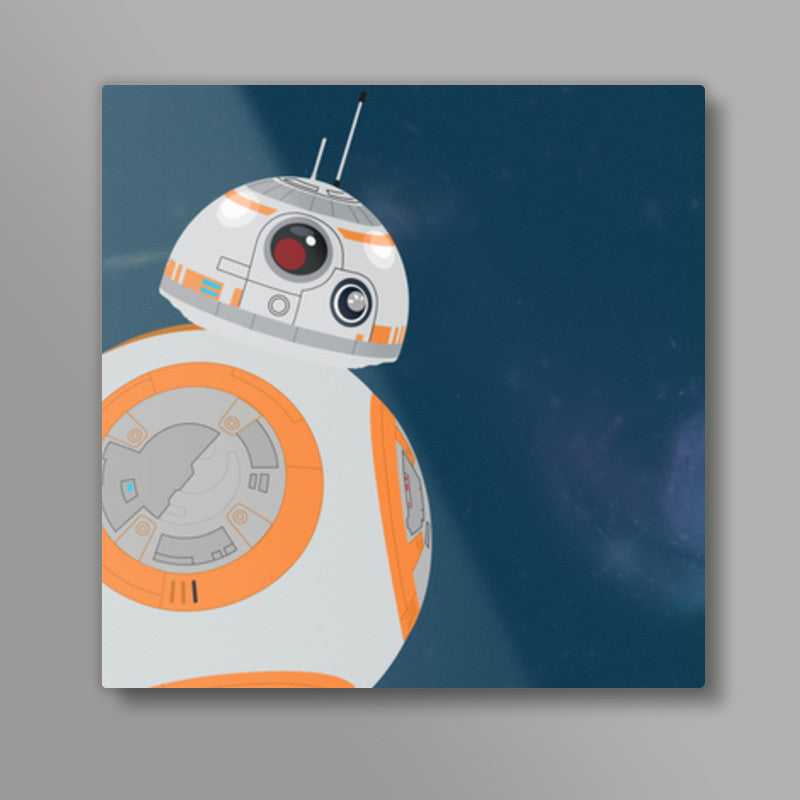 Star Wars BB-8 Droid Square Art Prints