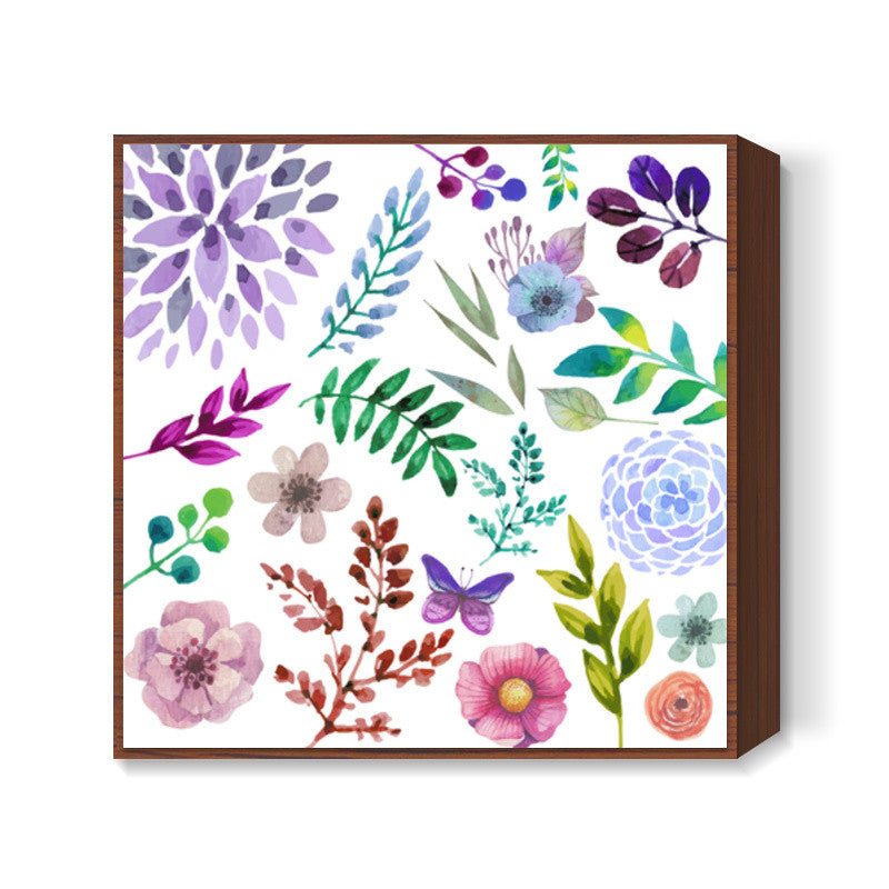 Vibrant Nature Square Art Prints