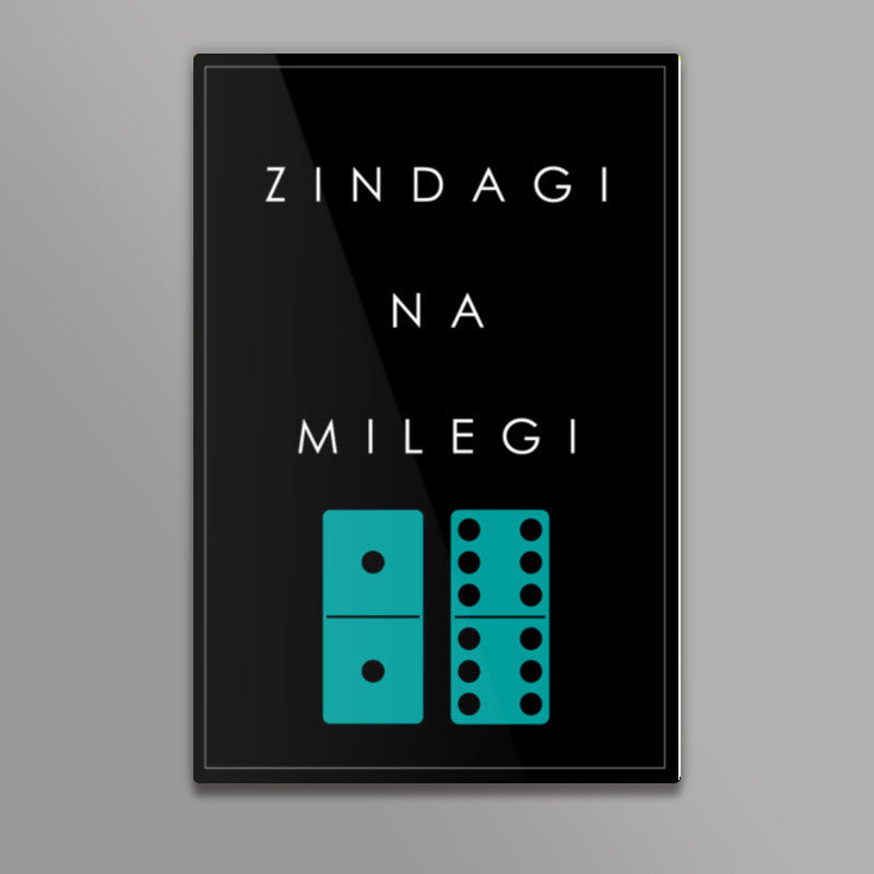 Zindagi Na Milegi 2-12 Domino Wall Art