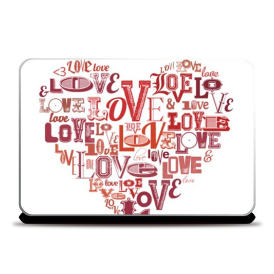 Laptop Skins, Heart Laptop Skins