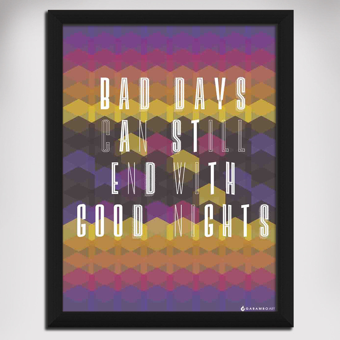 Gabambo, Bad days / Good Night | By Gabambo, - PosterGully - 3