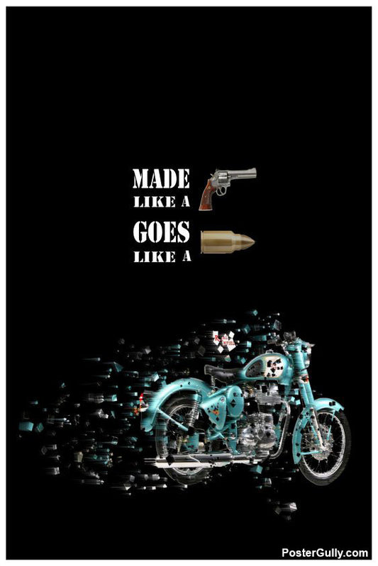 Brand New Designs, Made Like A Gun Artwork