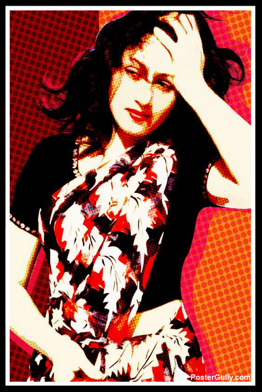 Wall Art, Madhubala Pop Artwork