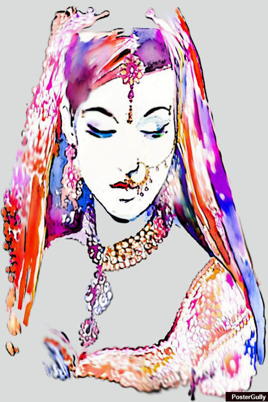 Brand New Designs, Indian Bride Artwork