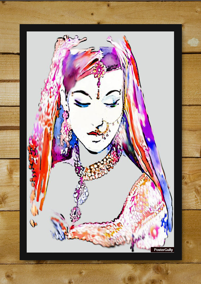 Brand New Designs, Indian Bride Artwork