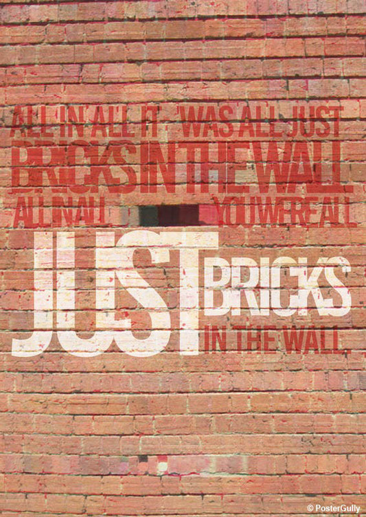 Brand New Designs, Brick In The Wall Artwork