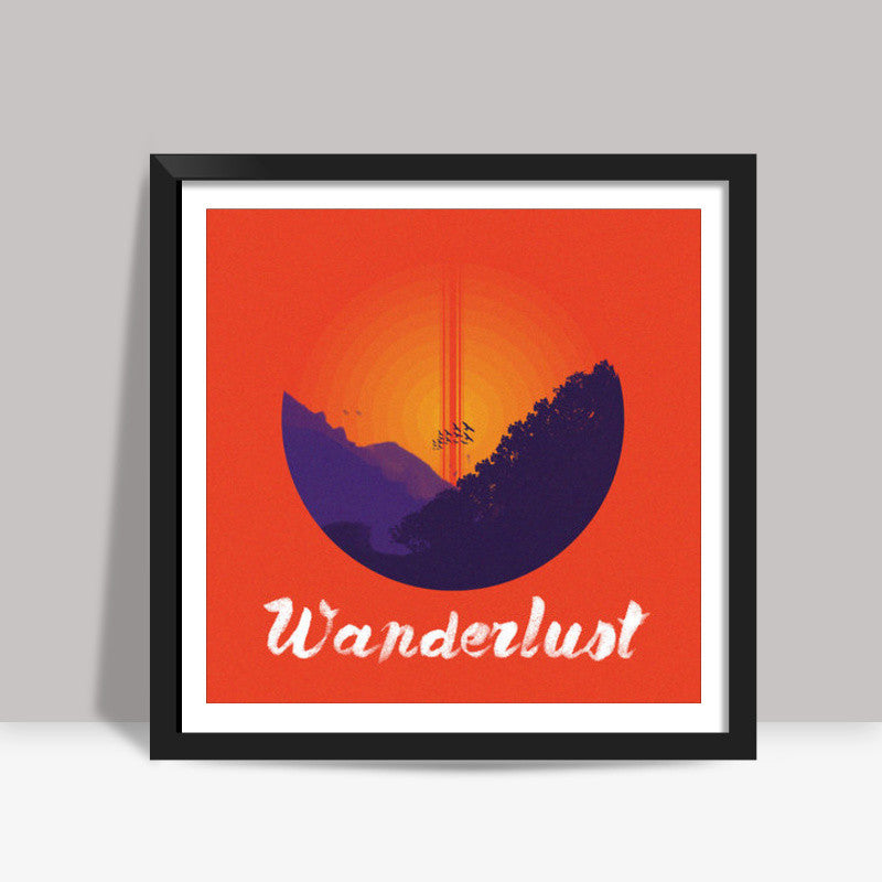 Wanderlust Square Art Prints