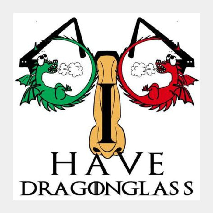 Dragonglass Square Art Prints