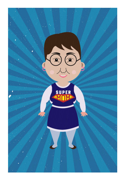 Super Hero Mom Art PosterGully Specials