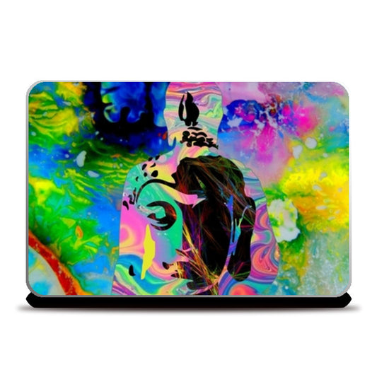 The Buddha POP Laptop Skins