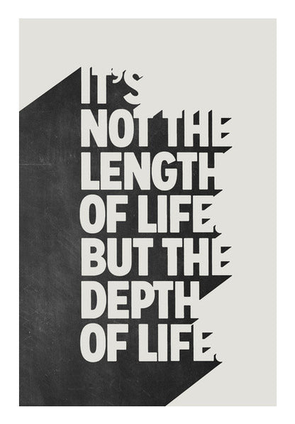 DEPTH OF LIFE. Wall Art