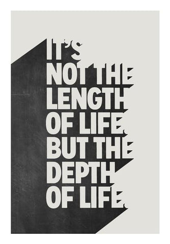 PosterGully Specials, DEPTH OF LIFE. Wall Art