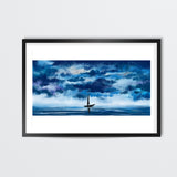 The Solitary Boat Wall Art
