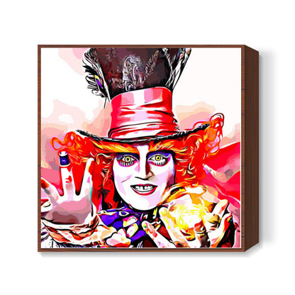 Mad Hatter Square Art Prints