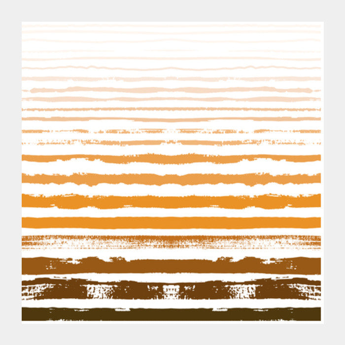 Uneven Stripes Square Art Prints