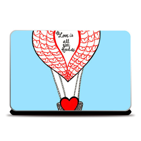 Laptop Skins, Love is all you need Laptop Skins