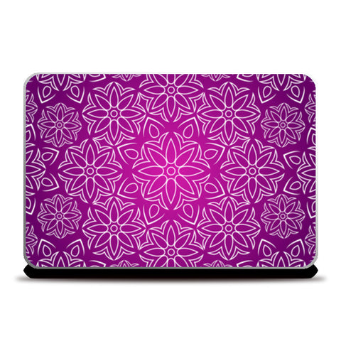 Abstract Flowers Laptop Skins