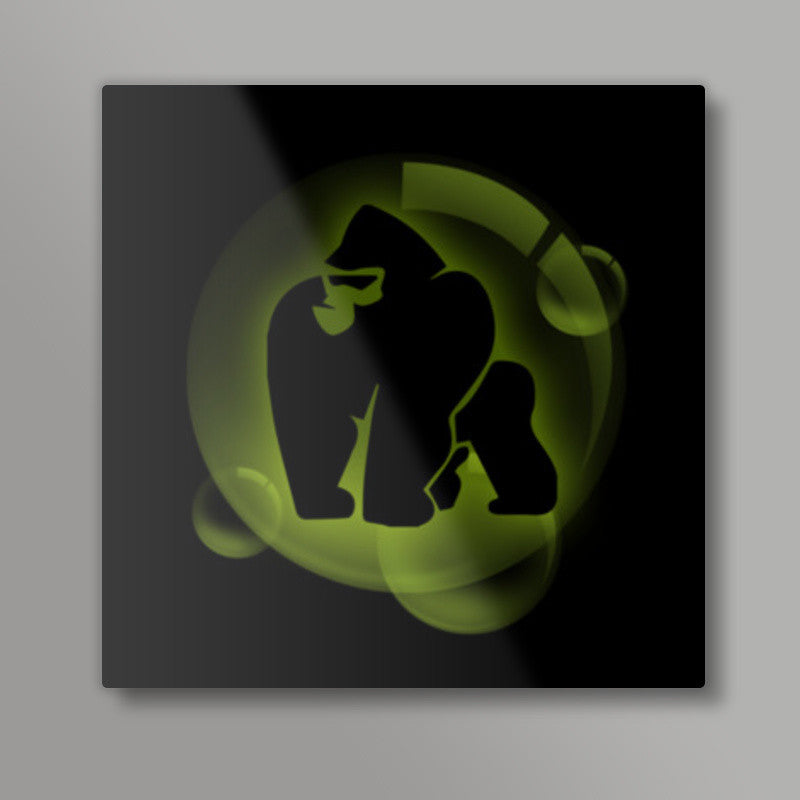 Gorilla Square Art Prints