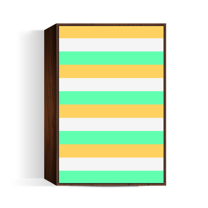 India | National Flag | Minimal | Pattern Wall Art