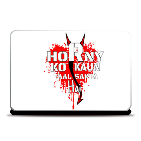 horny but loveable Laptop Skins