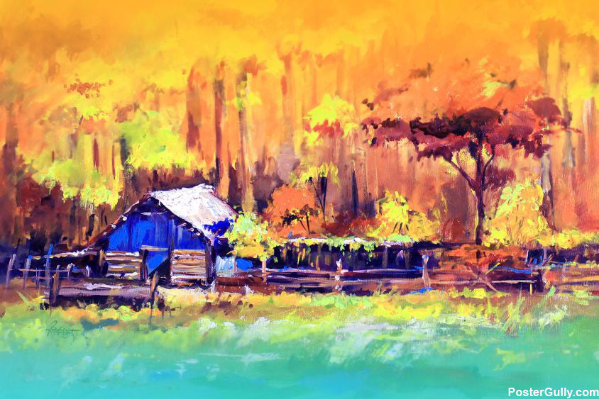 Wall Art, Scenery Painting Nature Artwork