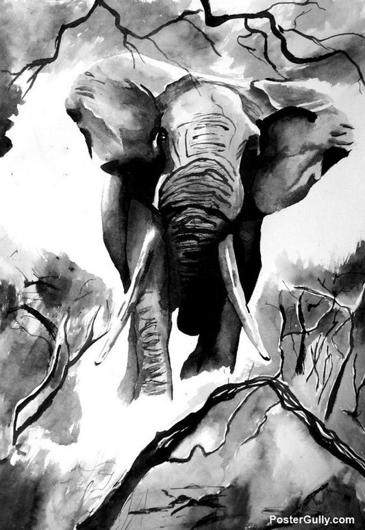 Wall Art, Elephent Artwork